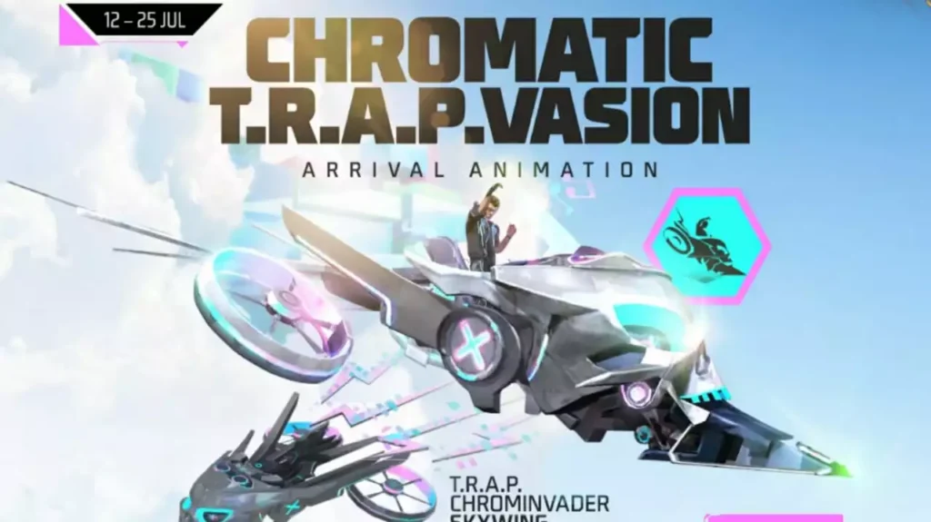 How To Get Free Chromatic T.R.A.P.Vasion Arrival Animation In Free Fire Max